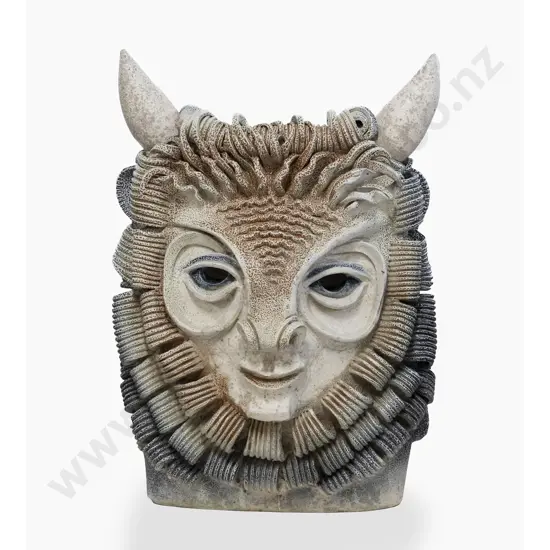 Roy Cowan Minotaur Head Garden Sculpture