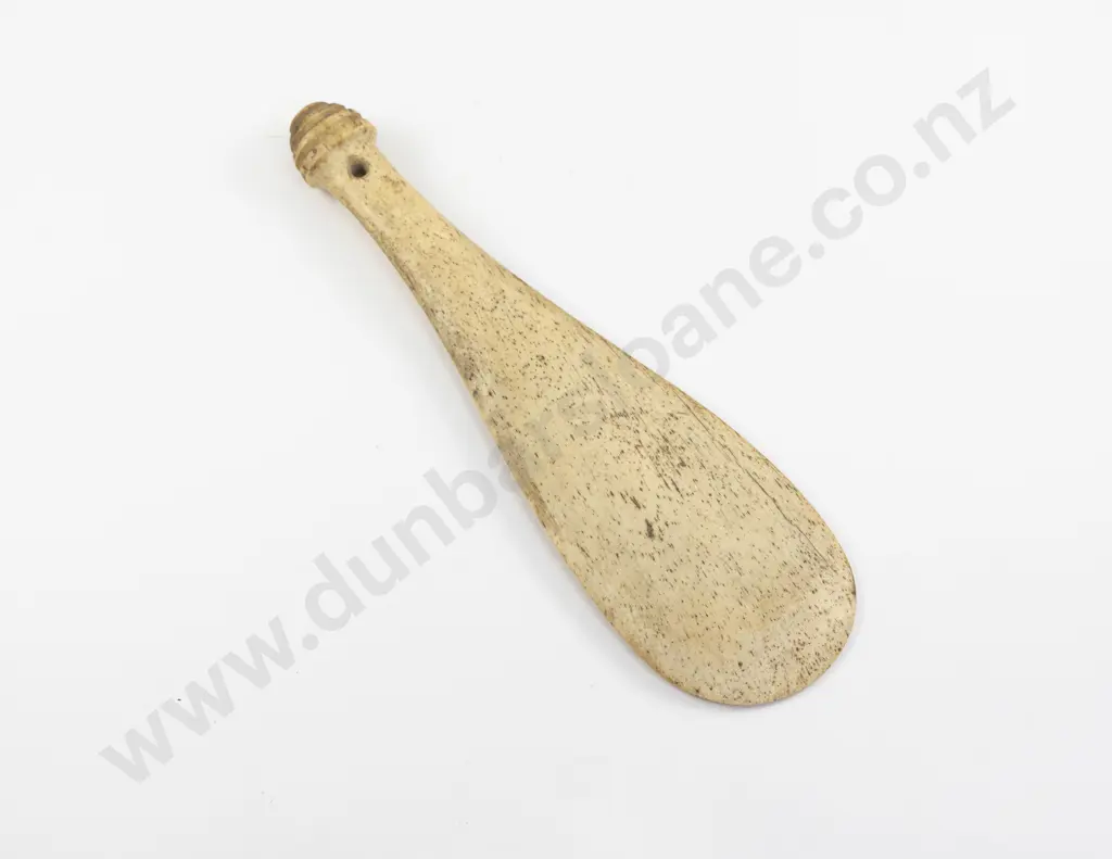 Early C20th/Late C19th Patu Paraoa (whale bone mere) Image 1++