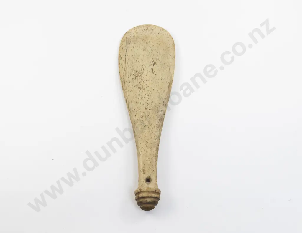 Early C20th/Late C19th Patu Paraoa (whale bone mere) Image 1++