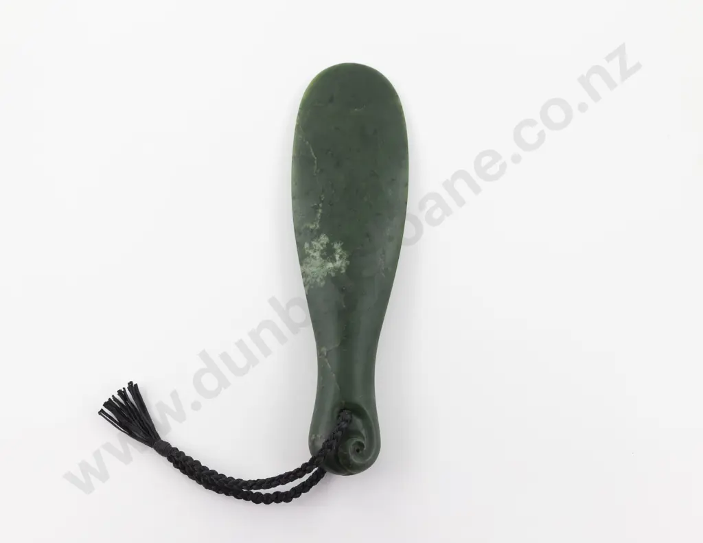 Modern Kahurangi Pounamu Greenstone Mere Image 1++