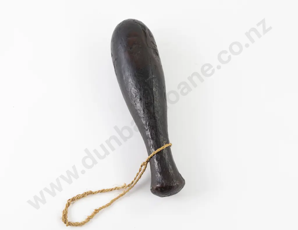C19th Patu Aruhe (Fern Root Pounder) Image 1++