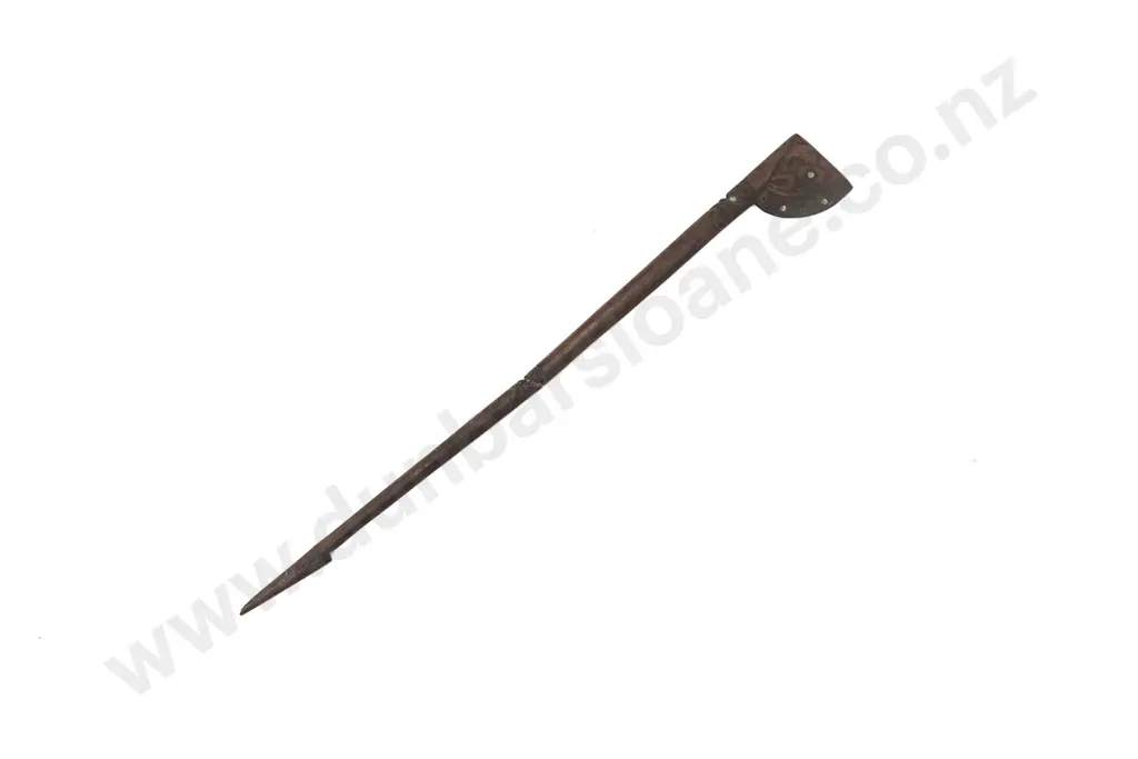 A 19th Century Tewhatewha (Long Handled Club) Image 1++