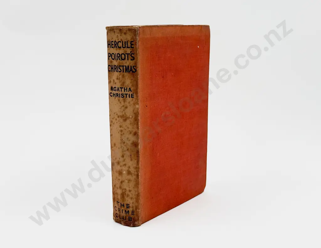 Christie Agatha Hercule Poirot's Christmas First Edition Image 1++