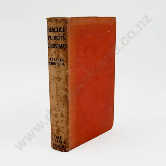 Christie Agatha Hercule Poirot's Christmas First Edition