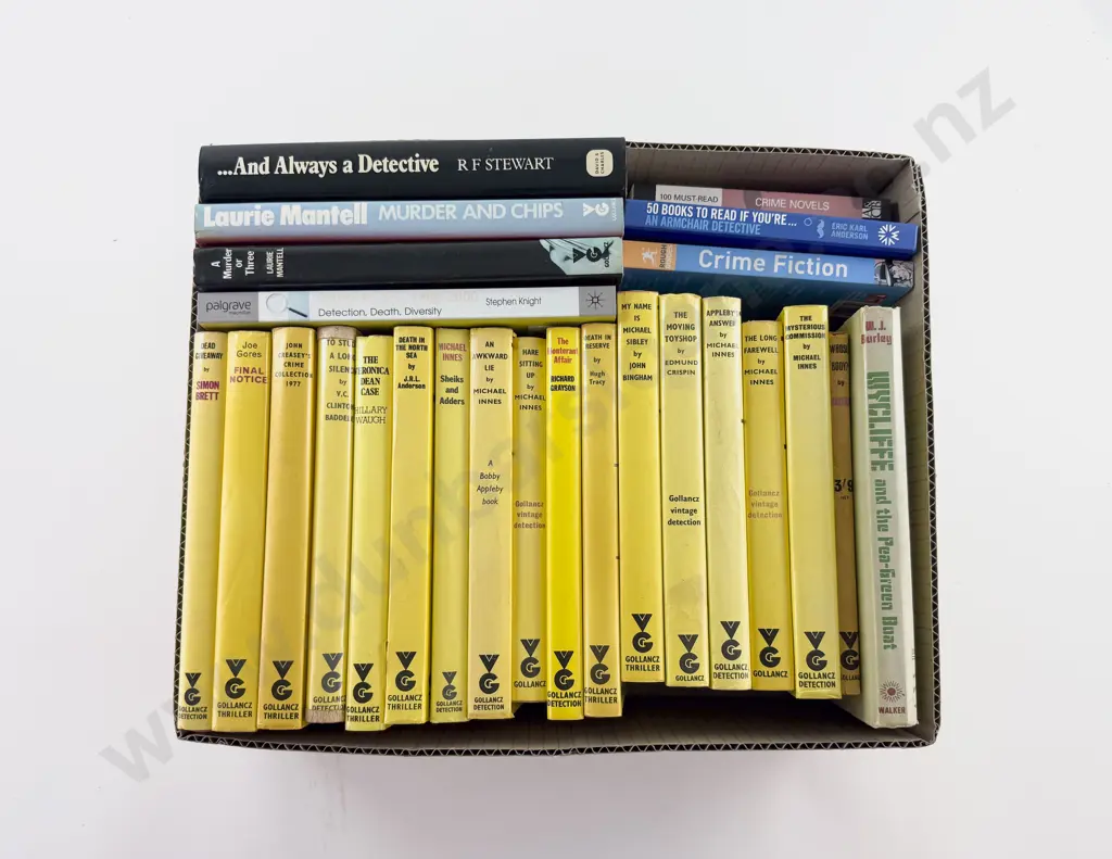 Box of Assorted Gollancz & Other Crime Fiction Image 1++