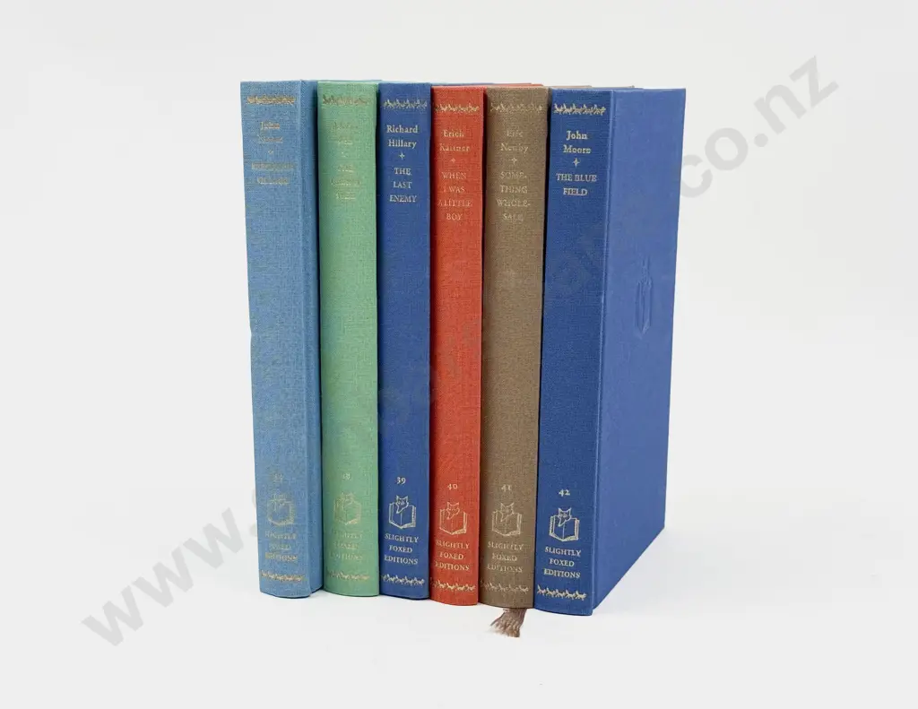 Six Volumes Published by Slightly Foxed Image 1++