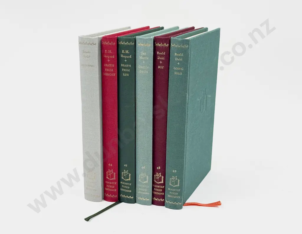 Six Volumes Published by Slightly Foxed Image 1++