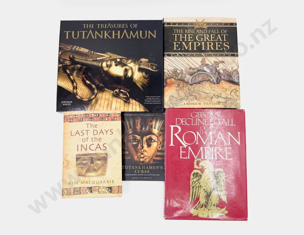 Five Non-Fiction Volumes Relating To Ancient Civilisations Image 1++