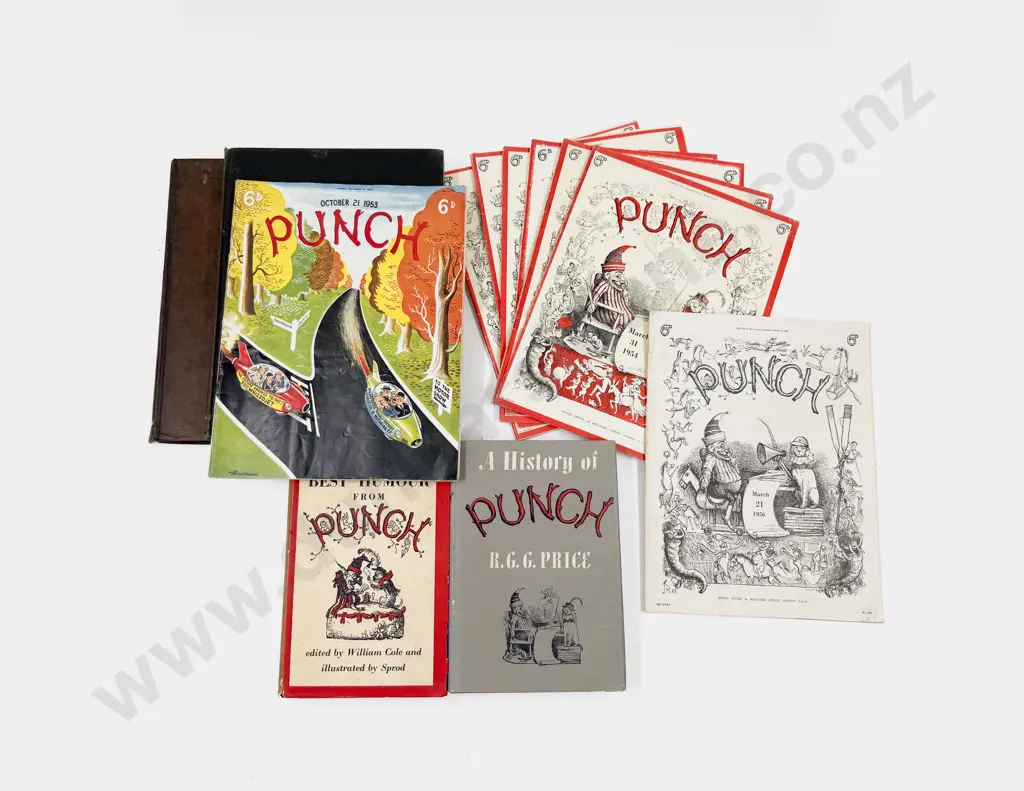 Various Vintage Punch Magazines & Compilations Image 1++