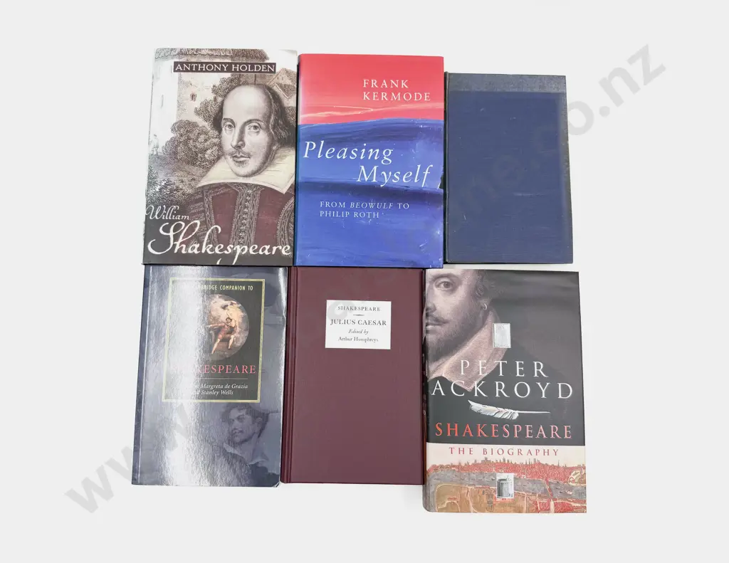 Five Non-Fiction  Volumes Relating To Shakespeare Image 1++