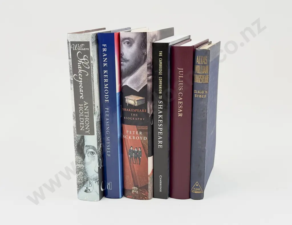 Five Non-Fiction  Volumes Relating To Shakespeare Image 1++