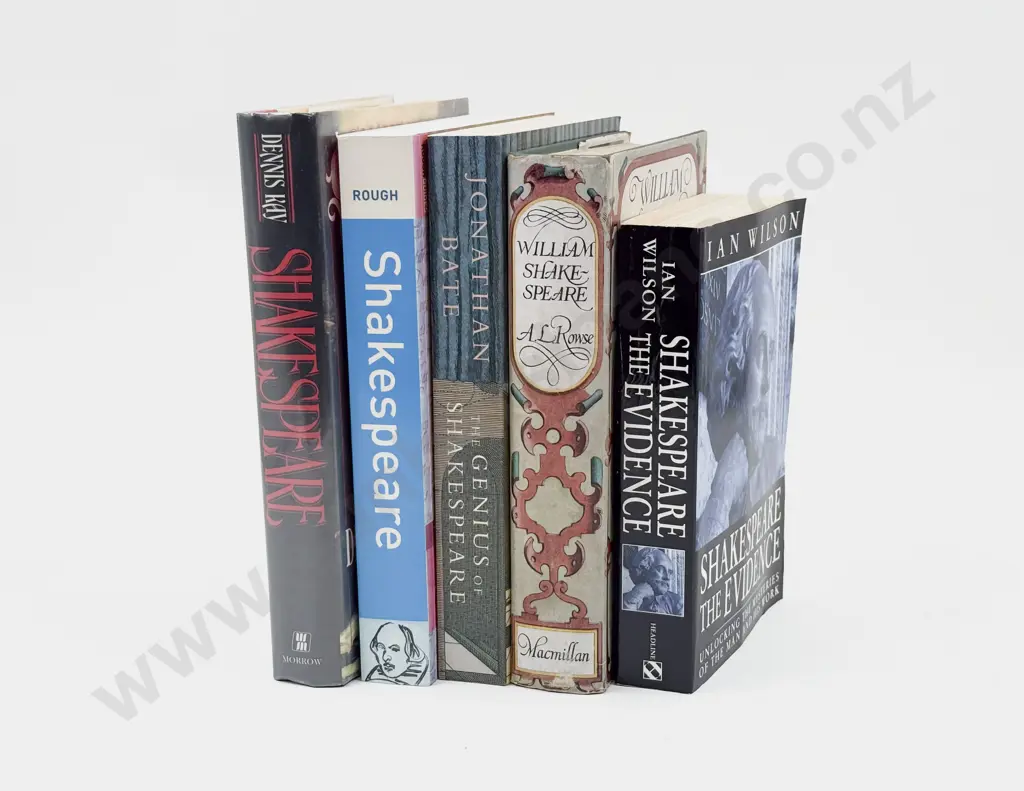 Five Non-Fiction  Volumes Relating To Shakespeare Image 1++