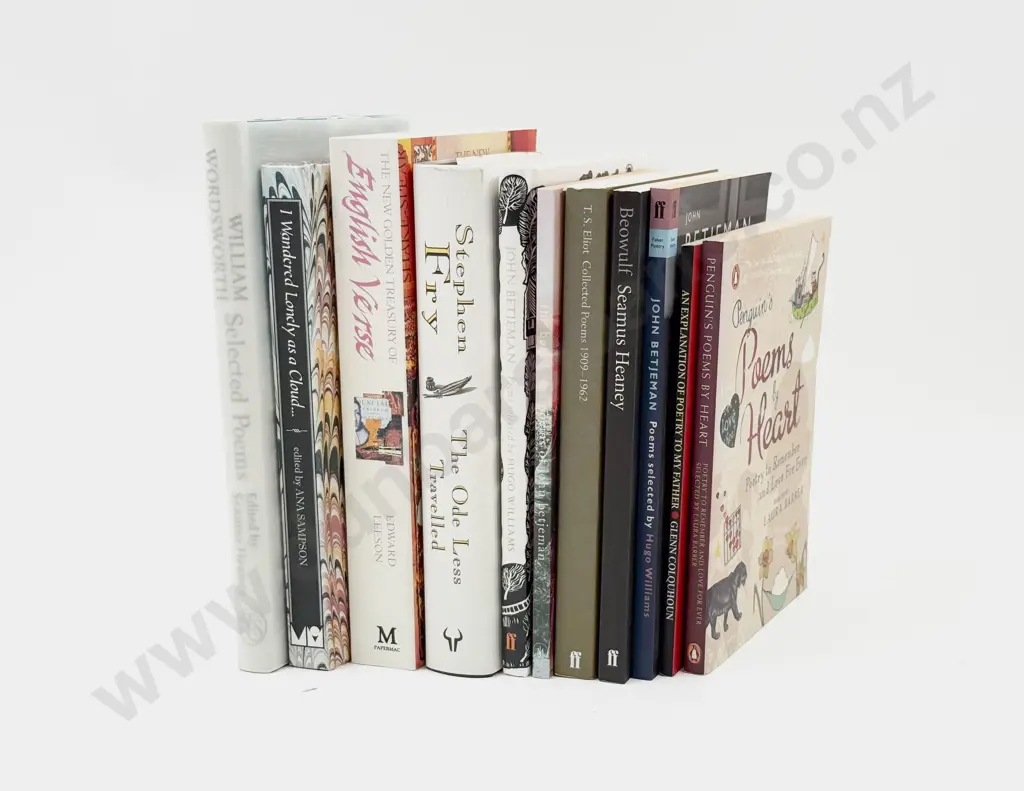 Eleven Volumes of Poetry & Related Image 1++