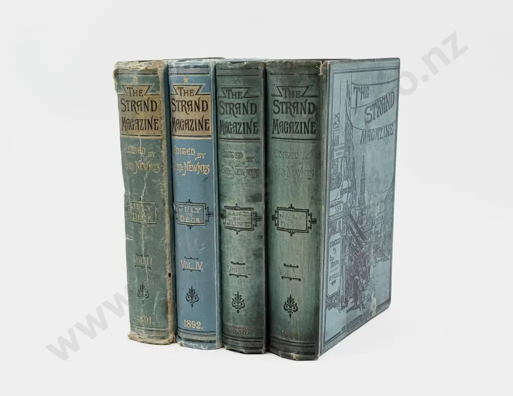 Four Volumes of The Strand Magazine Image 1++
