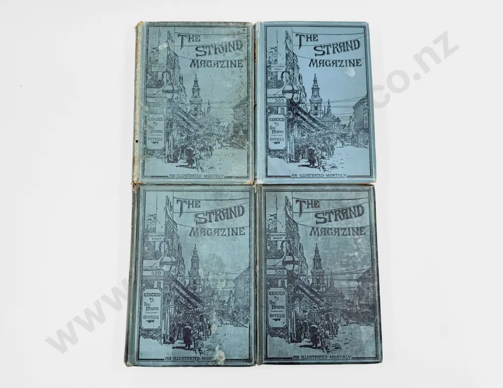 Four Volumes of The Strand Magazine Image 1++