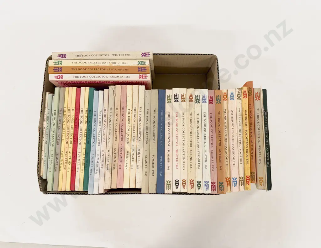 Box Assorted Editons of The Book Collector 1952- 1966 Image 1++