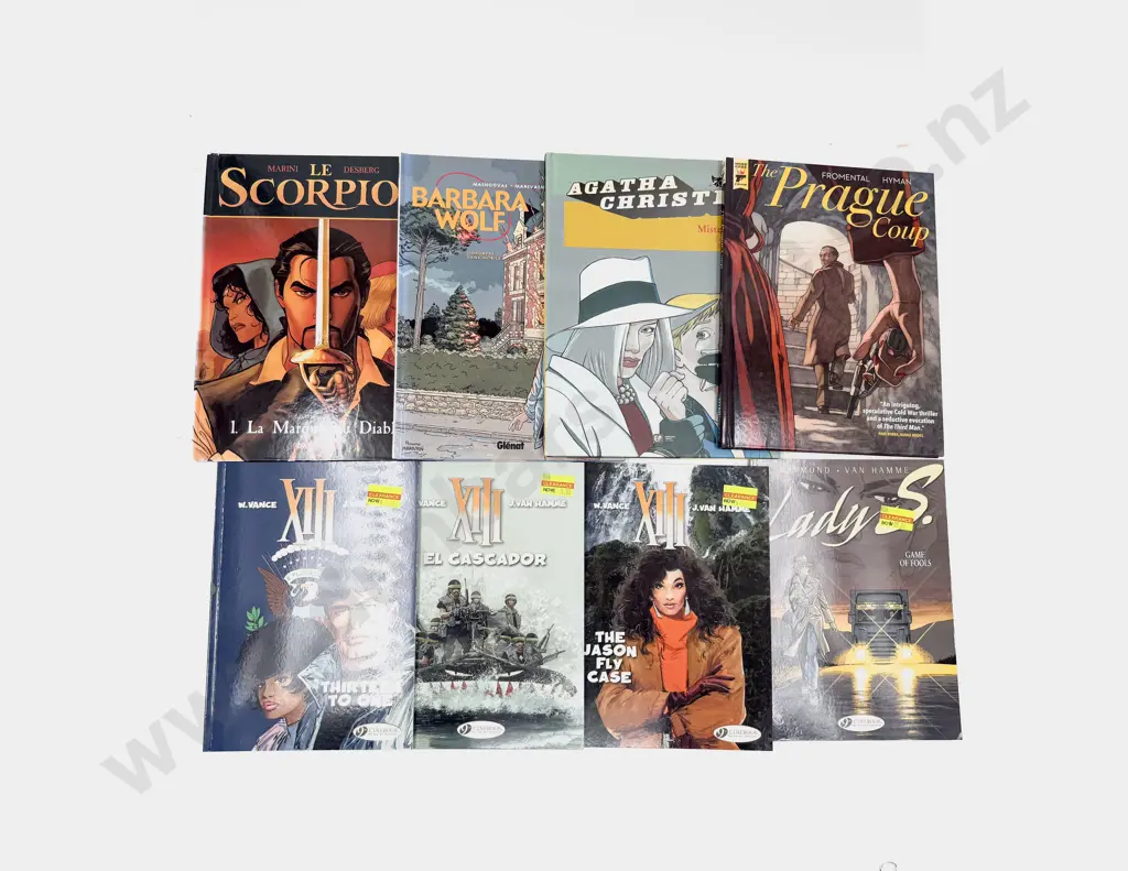 Eight Assorted Classic Graphic Novels Image 1++