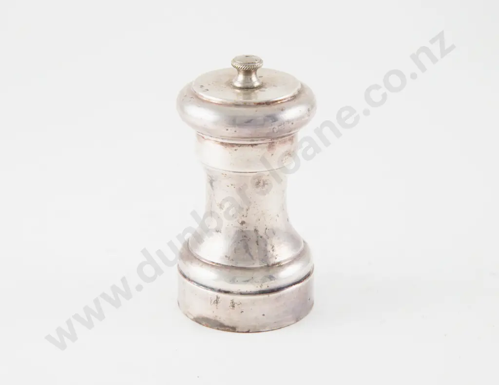 Sterling Silver "Empire" Pepper Mill Image 1++