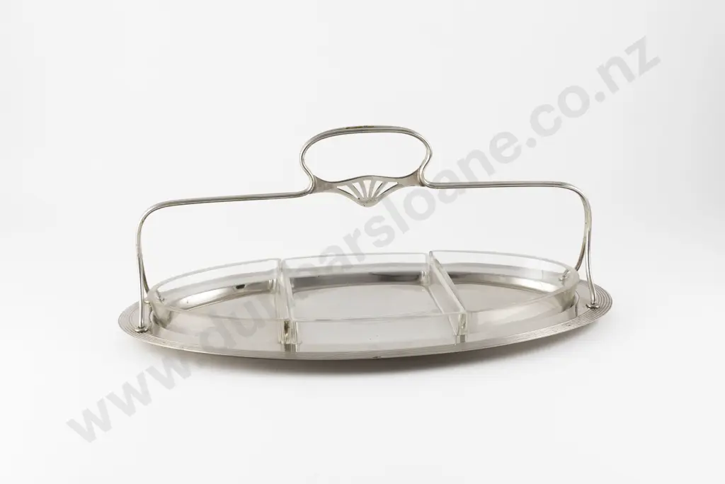 WMF S/P Oval 3 Division Serving Tray Image 1++
