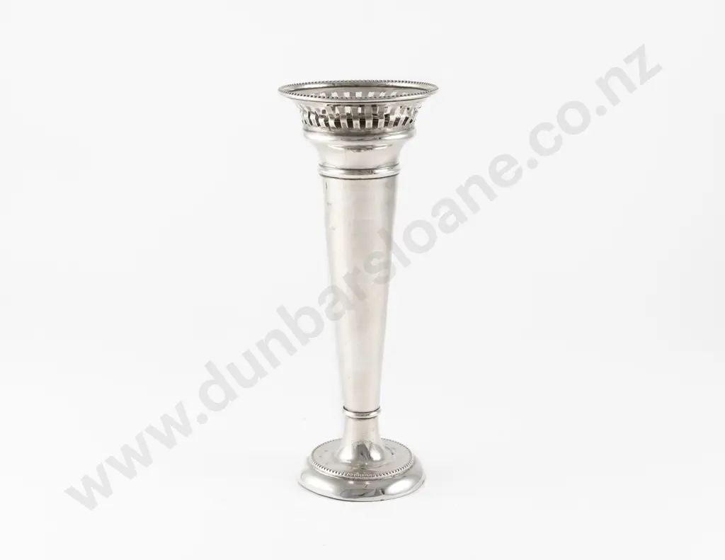 Edw VII S/S Specimen Vase Image 1++