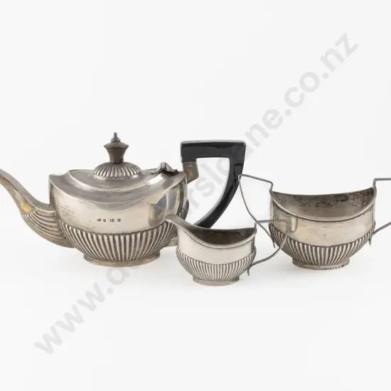Edw VII S/S 3 Piece Batchelors Teaset