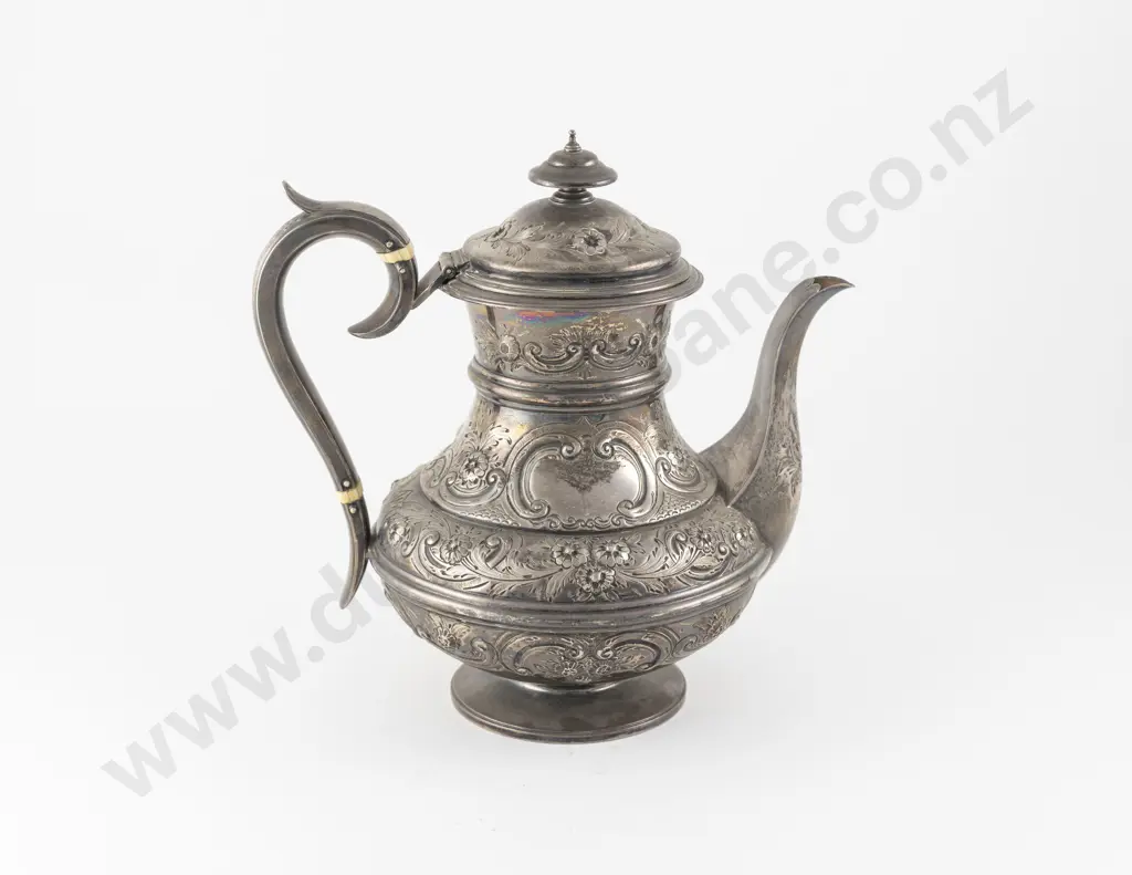 Wm IV S/S Coffee Pot by Thomas Mitchell & Co Image 1++