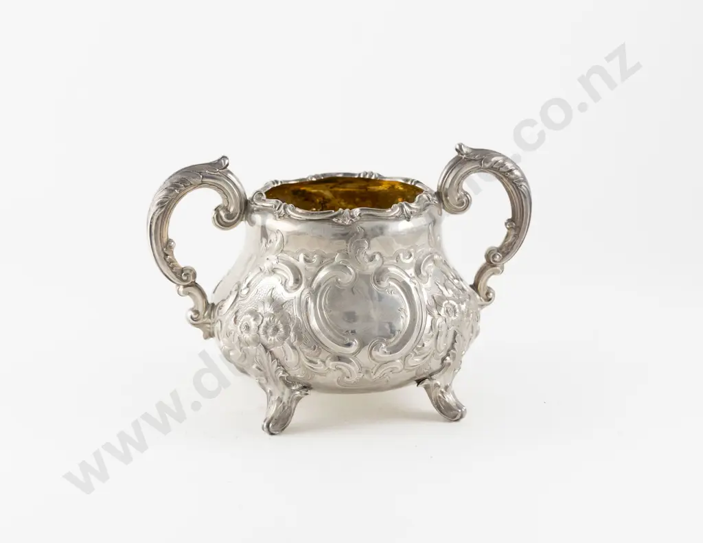 Vict S/S Two Handled Sugar Bowl Image 1++