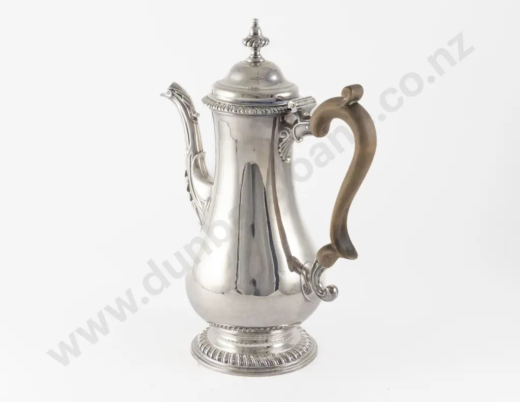 Early Geo III S/S Coffee Pot Image 1++