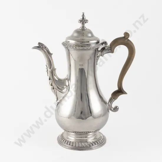 Early Geo III S/S Coffee Pot