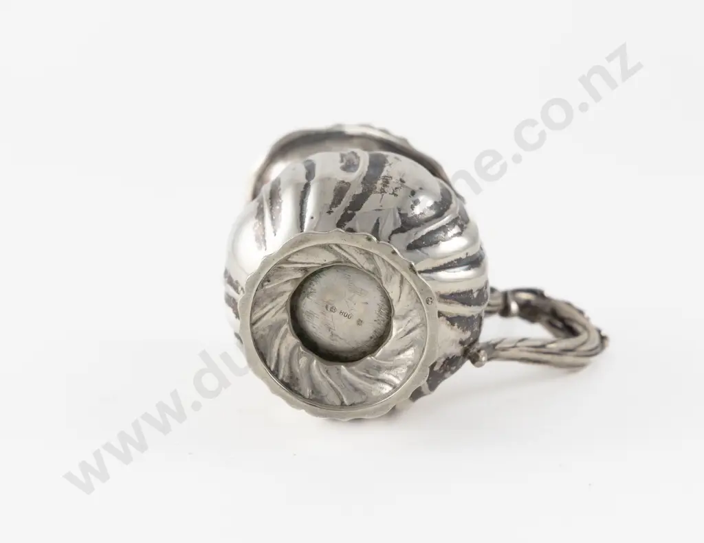 .800 Silver Cream Jug Image 1++
