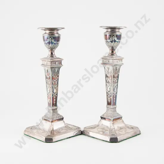 Pair Geo V S/S Candlesticks