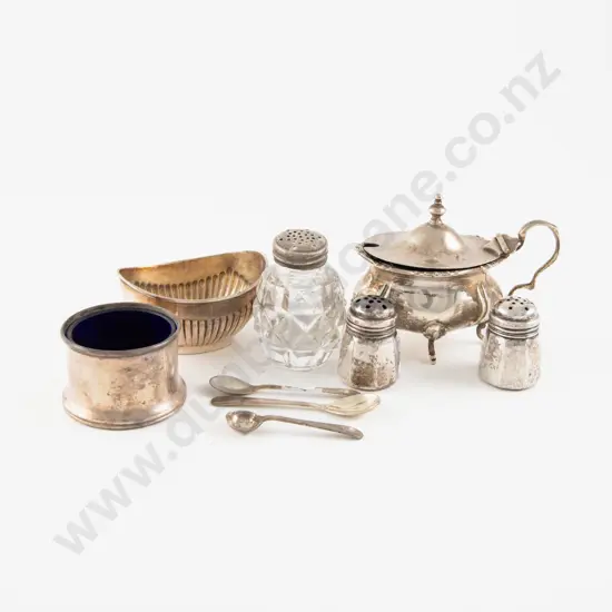 9 Various S/S Cruets