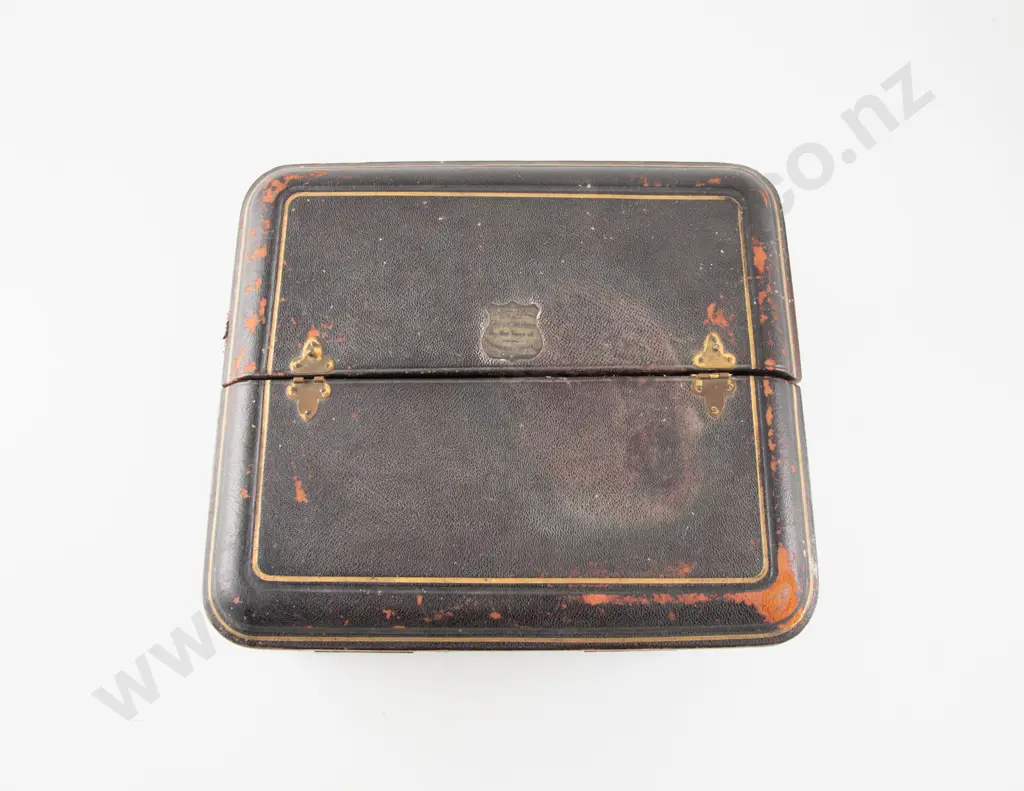 Cased Vict S/S 4 Piece Batchelors Teaset Image 1++