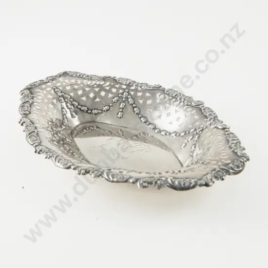 Edw VII S/S Bon Bon Dish
