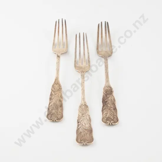 3 Fine Quality American S/S Table Forks