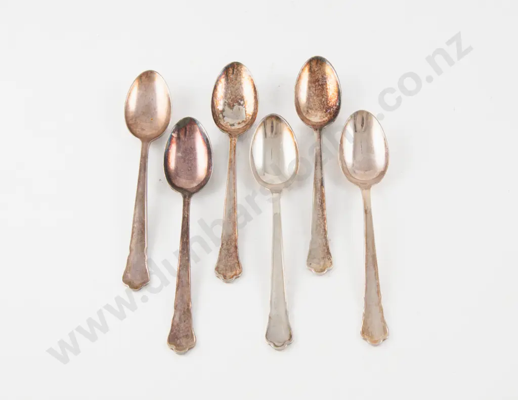 Set Of 6 Swedish S/S Coffee Spoons by GAB Stockholm Image 1++