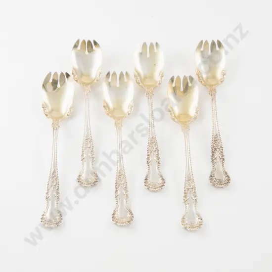 Set Of 6 American S/S Cake/Sweet Forks