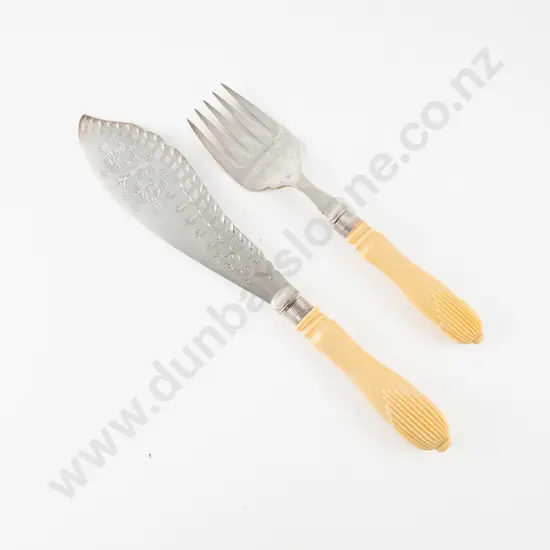 Pair Of Edwardian Fish Servers