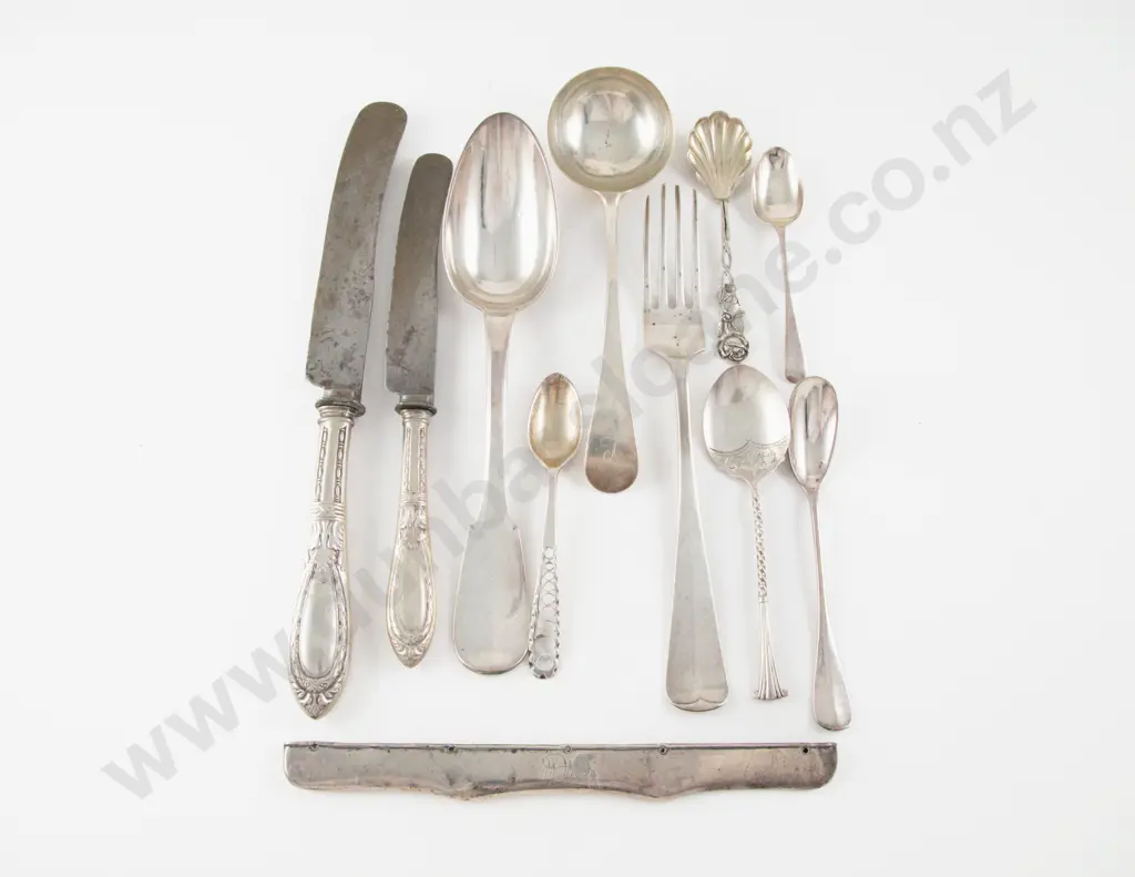 11 Various Pieces Of S/S French Dutch & Other Silver Image 1++