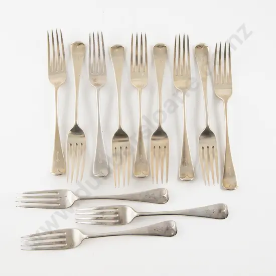 Set Of 12 Vict S/S Dessert Forks
