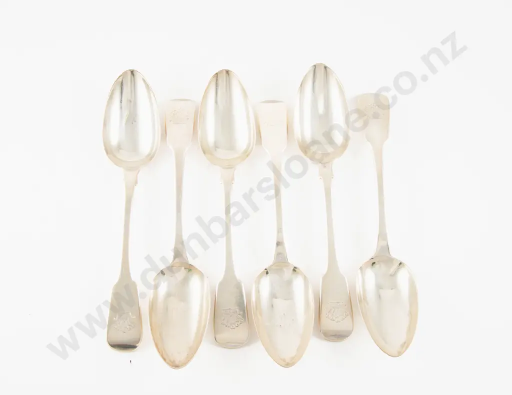 Set Of 6 Geo IV S/S Tablespoons Image 1++