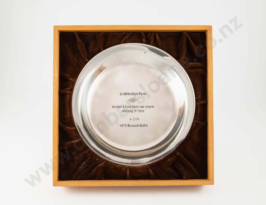 Bernard Buffet "Gazelle" S/S Circular Shallow Dish Image 1++