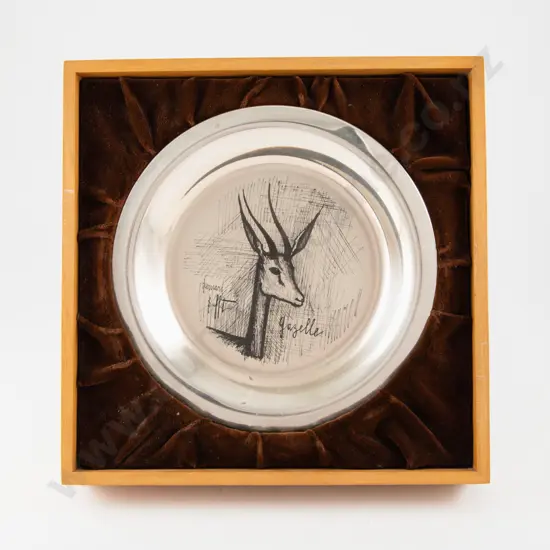 Bernard Buffet "Gazelle" S/S Circular Shallow Dish