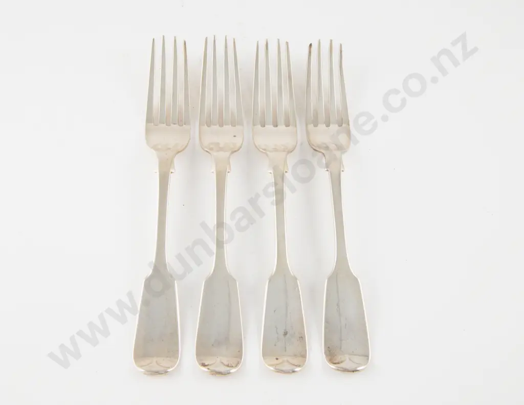 Set Of 4 Vict S/S Table Forks Image 1++