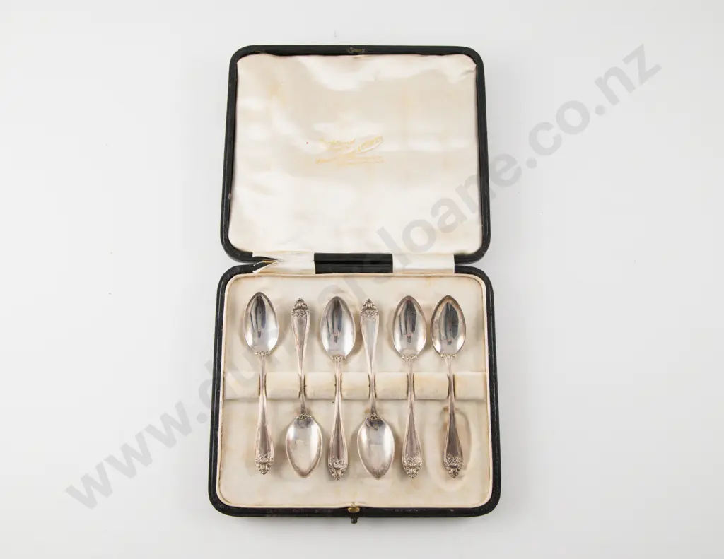 Set Of 6 S/S Coffee Spoons Image 1++