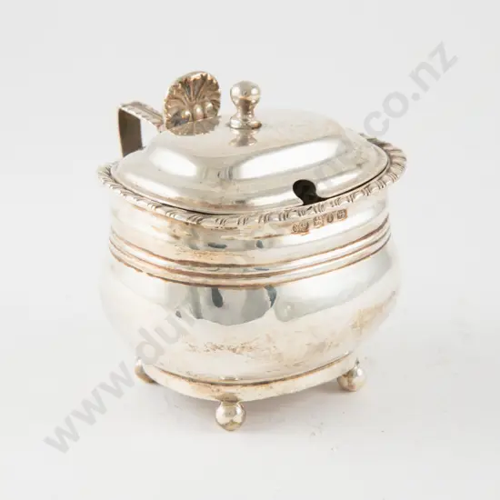 Vict S/S Mustard Pot