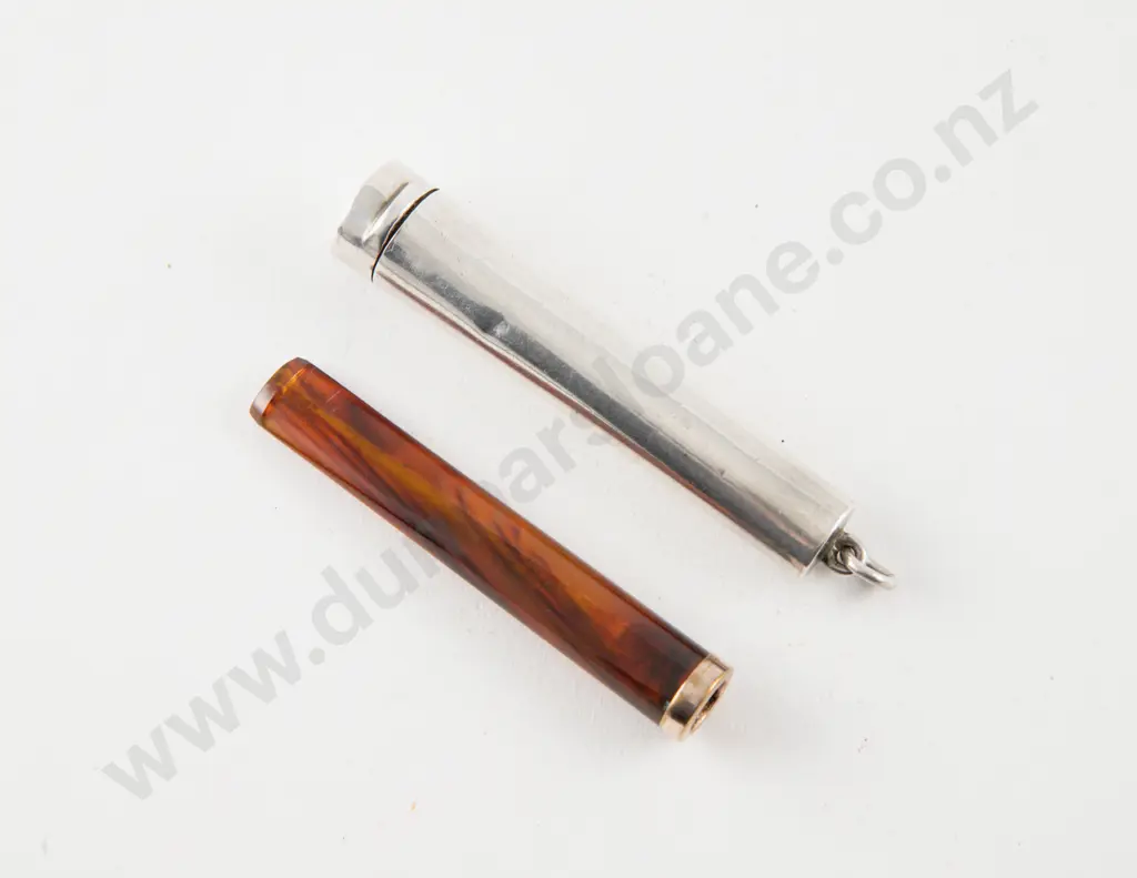 S/S Cheroot Case with Holder Image 1++