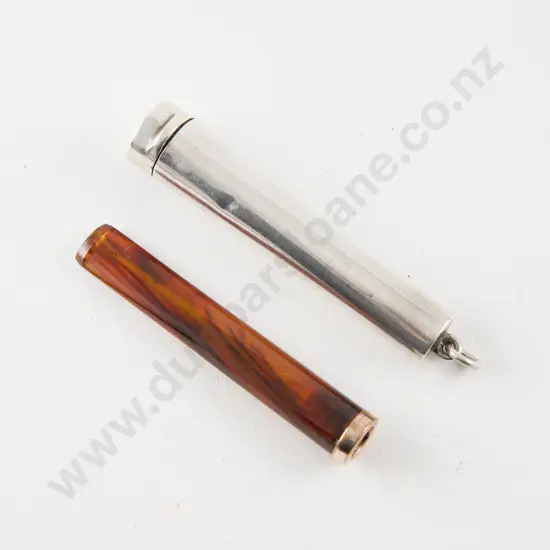 S/S Cheroot Case with Holder