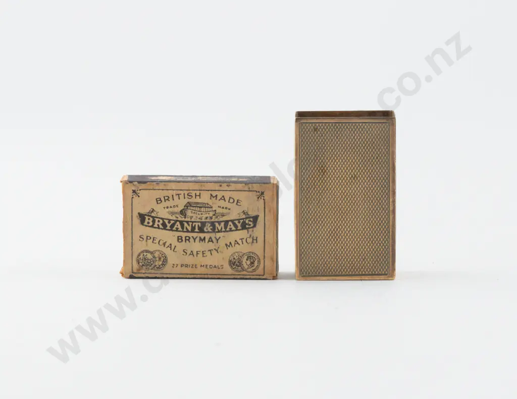Victorian 9ct Match Box Cover Image 1++