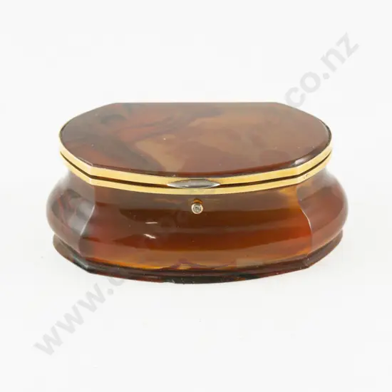 Russian Faberge Cornelian Snuff Box